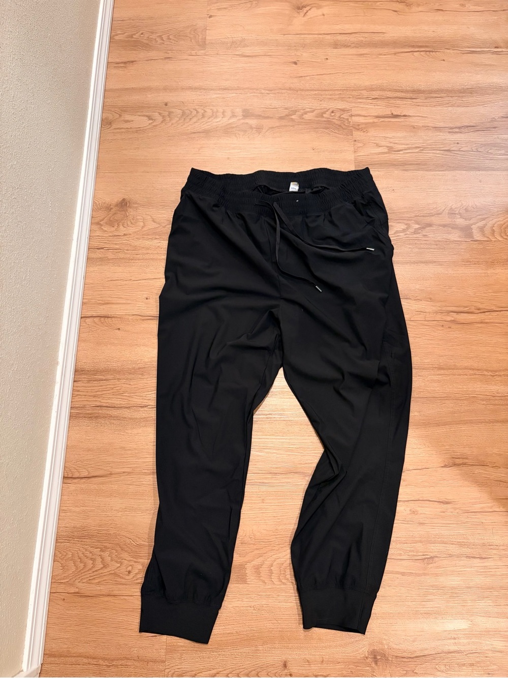 Old Navy Black Track Jogger Pants